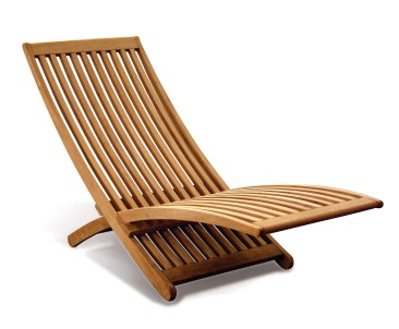 Chelsea Modern Teak Lounger