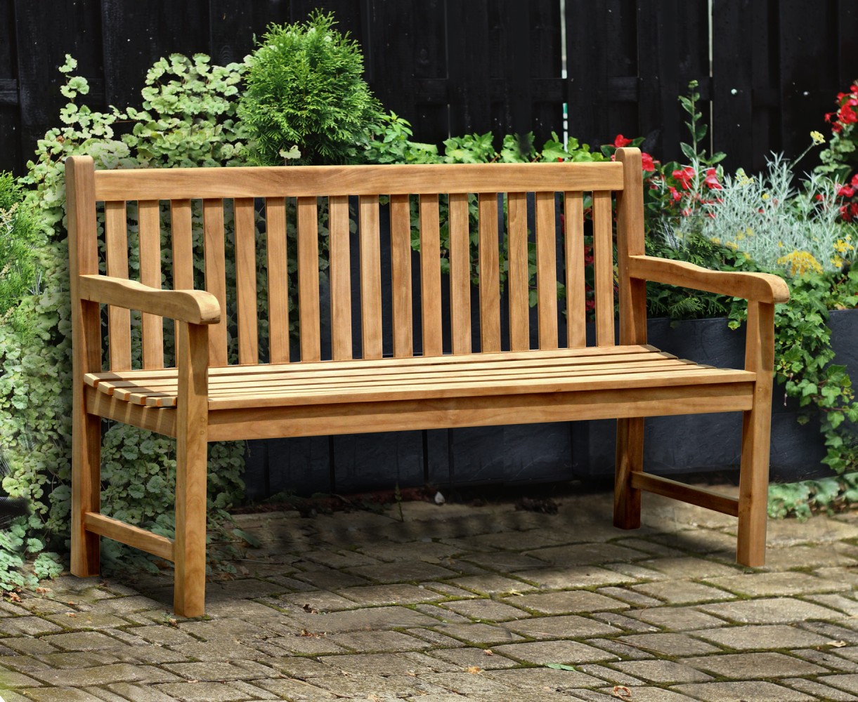 Windsor Teak 5ft Garden Bench