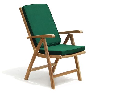 Cheltenham Oval Extending Garden Table and 6 Reclining Chairs Set