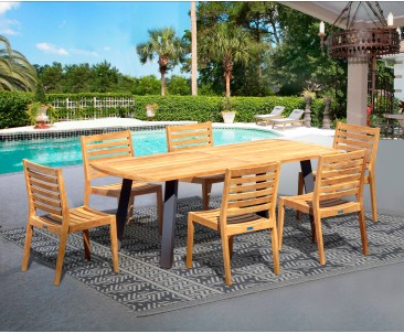 Disk 2.2m Table and Vero Chairs