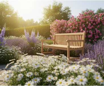 Windsor Teak 6ft Garden Bench