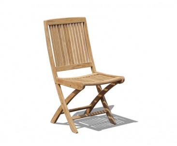 Rimini Teak 120cm Rectangular Table and 4 Rimini Folding Chairs Set