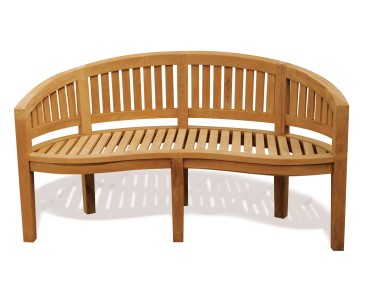 Teak Banana Bench