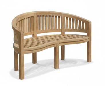 Teak Banana Bench