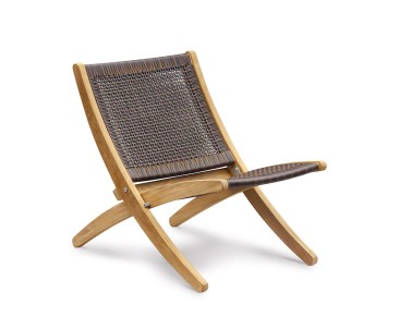 Woven Foldable Lounge Chair