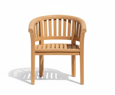 Contemporary Teak Banana Chair