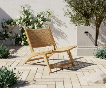 Amalfi Lounge Chair - Flat Weave