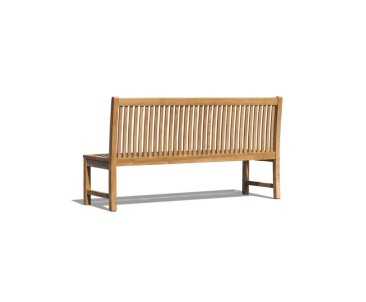 Canterbury Teak Outdoor Benches and Corner Chair Set