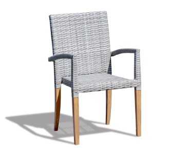 Canfield 60cm Garden Table Set with 2 St Tropez Chairs