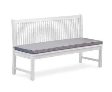 Canterbury 4 Seater Garden Bench Cushion - Grey