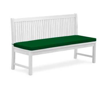 Canterbury 4 Seater Garden Bench Cushion - Grey