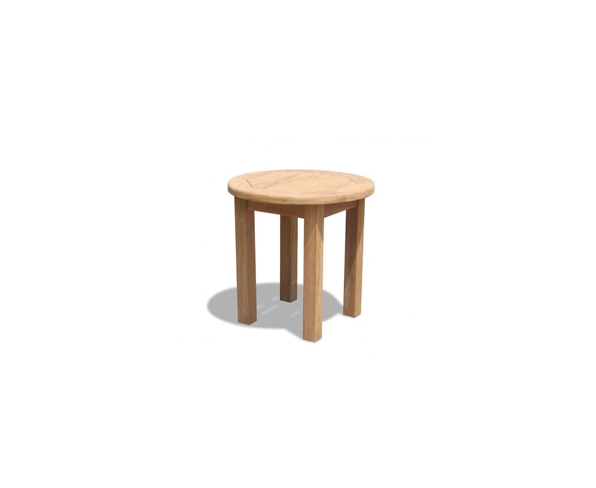 Teak Round Occasional Table and Kensington Tub Chairs