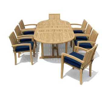 Monaco 8 Seater Extending Set