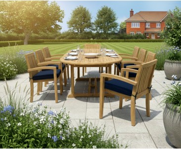 Monaco 8 Seater Extending Set