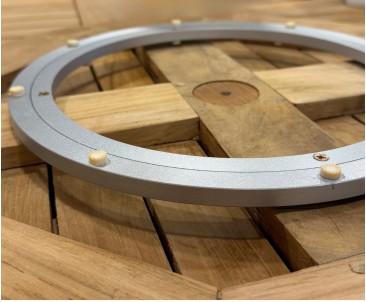 Small Teak Lazy Susan – 0.5m