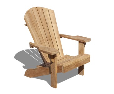 Teak Bear Chair With Armrests