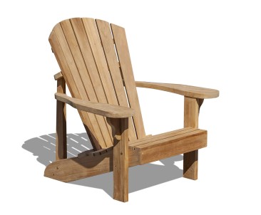 Teak New England Adirondack Chair