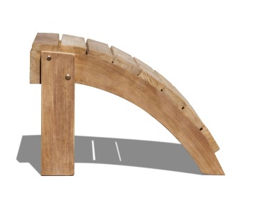 Teak Adirondack Bear Chair Leg Rest