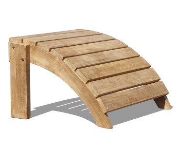 Teak Adirondack Bear Chair Leg Rest