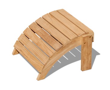 Teak Adirondack Bear Chair Leg Rest