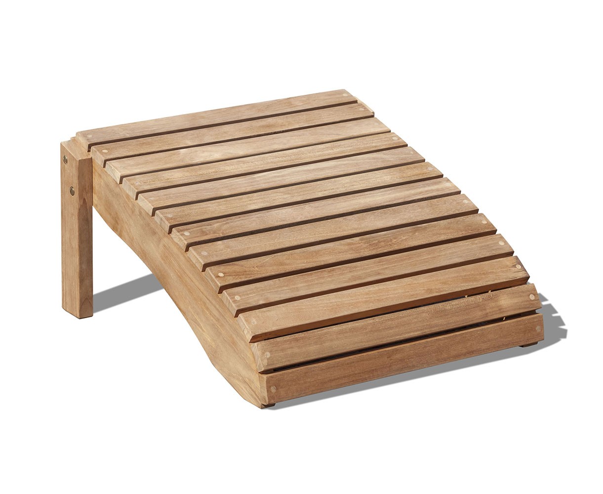 Teak New England Footstool