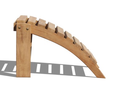 Teak Adirondack Footrest