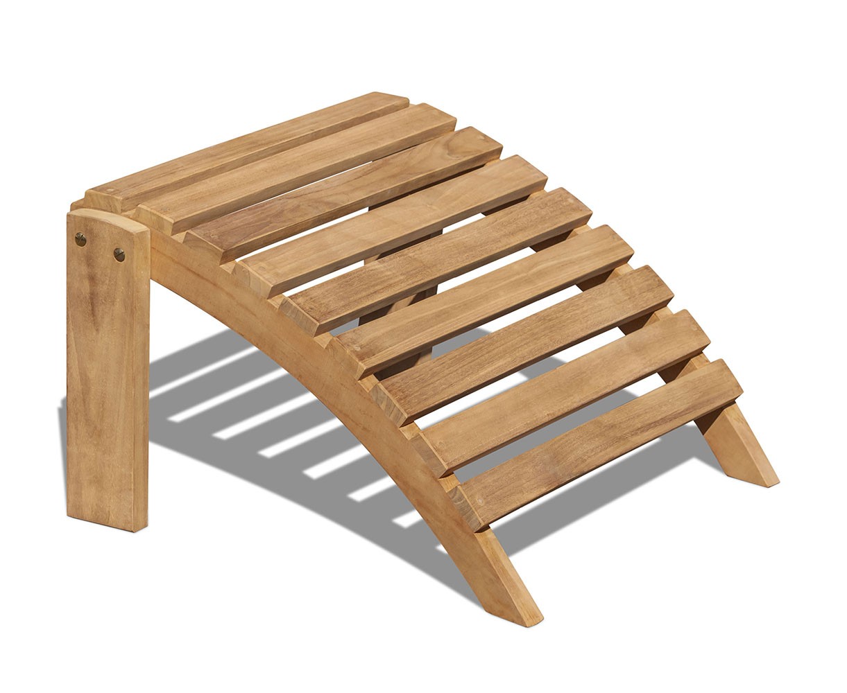 Teak Adirondack Footrest