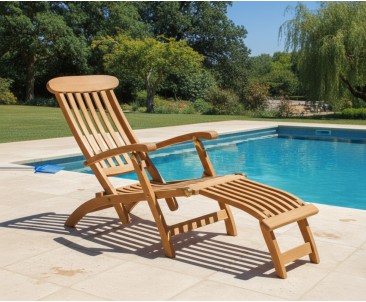 Teak Steamer Chair