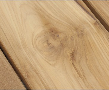 Marina 2.2m Teak and Metal Garden Table