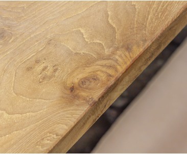 Marina 2.2m Teak and Metal Garden Table