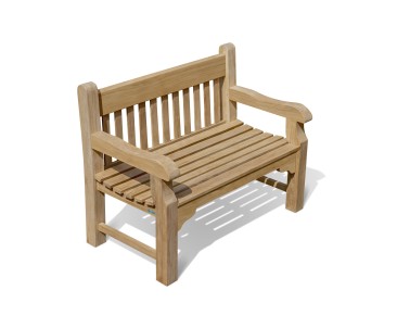 Banchory Classic Teak Bench - 1.2m