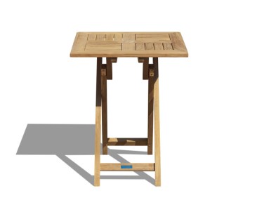 Suffolk Teak 60cm Table and Ashdown Armchairs Set