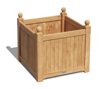 Teak Extra Large Versailles Planters - 80cm