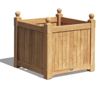 Teak Extra Large Versailles Planters - 80cm