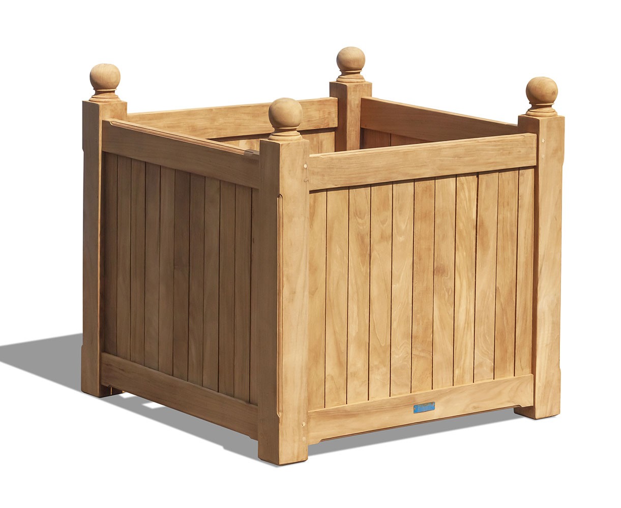Teak Extra Large Versailles Planters - 80cm