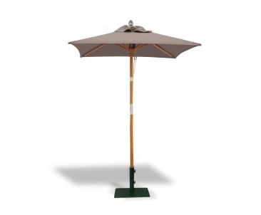 Square Garden 1.5m Hardwood Parasol