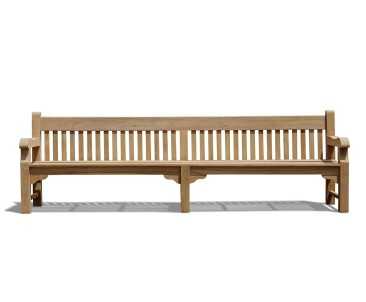 Banchory Heavy Duty Garden Bench - 3m