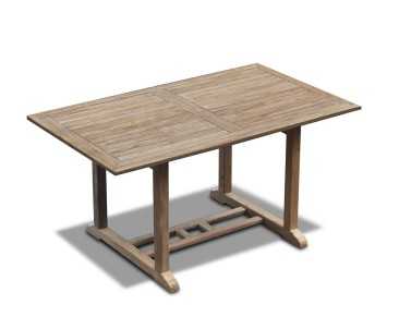 Hilgrove Teak 5ft Rectangular Outdoor Table | Oblong Garden Table