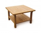 Square 3ft Outdoor Coffee Table, Teak