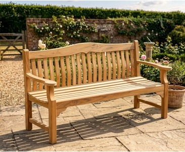 Rose Garden Teak Bench - 1.8m