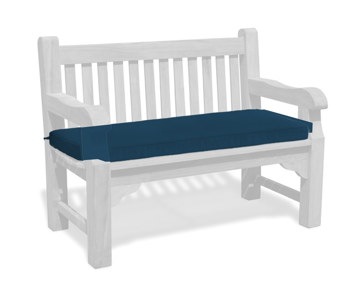 Outdoor Bench Cushion - 4ft / 1.2m - Green