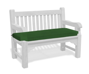 Outdoor Bench Cushion - 4ft / 1.2m - Green