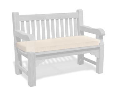 Outdoor Bench Cushion - 4ft / 1.2m - Green