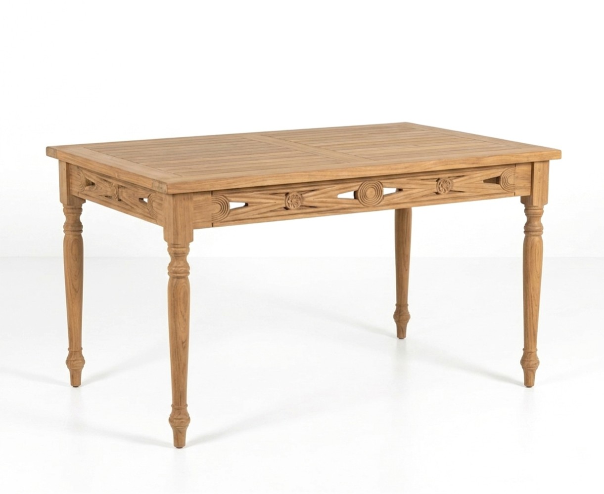 Raffles Table with Circle Design - NEW: End of Line