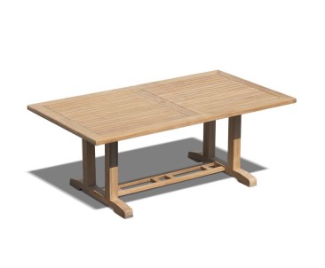 Cadogan 2m Dining Table With Rose Garden 1.8m Benches and Rose Garden Armchairs