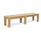 Chichester Teak Garden Table and Benches Set - 2m
