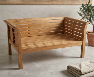 5ft Teak Garden Outdoor Daybed