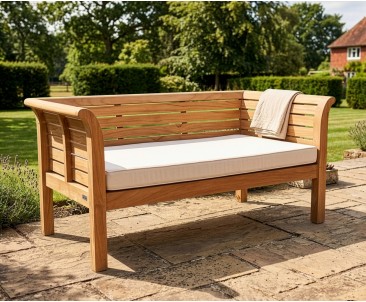 5ft Teak Garden Outdoor Daybed