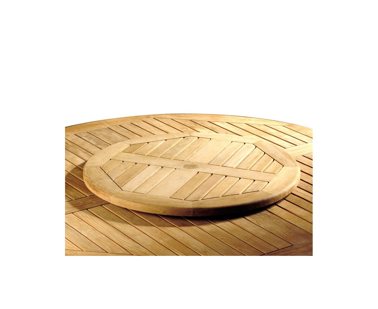 Teak 80cm Lazy Susan