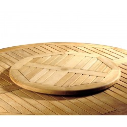 Teak 80cm Lazy Susan